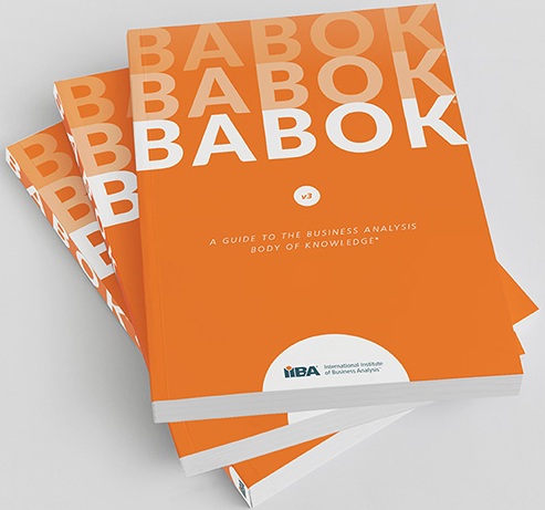 In our public classes for the IIBA certifications the Babok Guide is free!